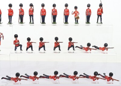Britains from set 130 Scots Guards, various versions, - 3