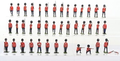 Britains from set 130 Scots Guards, various versions, - 4