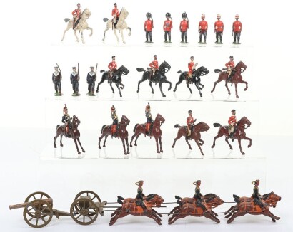 Britains small size set 125b Royal Horse Artillery, review dress, 1906,