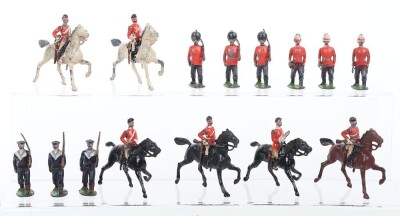 Britains small size set 125b Royal Horse Artillery, review dress, 1906, - 2