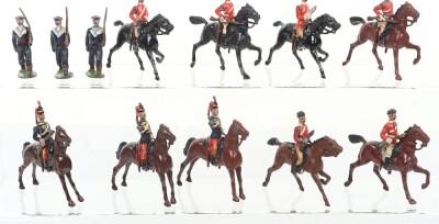 Britains small size set 125b Royal Horse Artillery, review dress, 1906, - 3