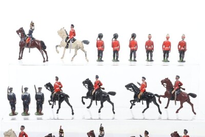 Britains small size set 125b Royal Horse Artillery, review dress, 1906, - 7