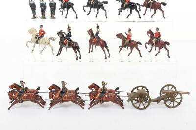 Britains small size set 125b Royal Horse Artillery, review dress, 1906, - 8