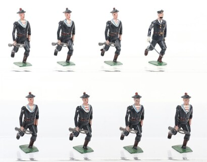 Britains rare set 143, Matelots of the French Navy, third version 1948-49,