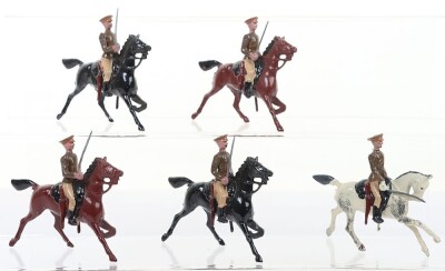 Britains set 159, Territorial Yeomanry, 1925 version,