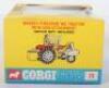 Corgi Toys Massey Ferguson 165 Tractor With Saw Attachment - 3