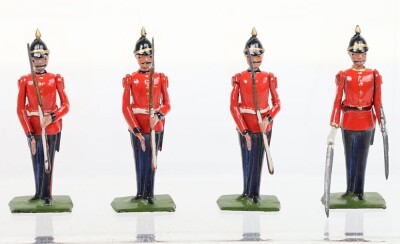 Britains set 206, Royal Warwickshire Regiment at present arms, 1937-41, - 5