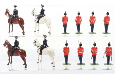 Britains set 206, Royal Warwickshire Regiment at present arms, 1937-41, - 6
