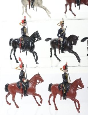 Britains set 99, 13th Hussars, second version 1903-25, - 3