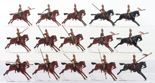 Britains set 49, South Australian Lancers, third version dated 1901,