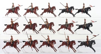 Britains set 49, South Australian Lancers, third version dated 1901,