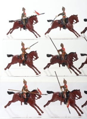 Britains set 49, South Australian Lancers, third version dated 1901, - 2