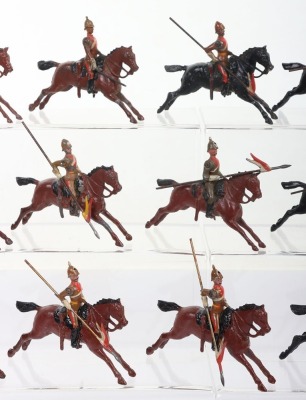 Britains set 49, South Australian Lancers, third version dated 1901, - 3