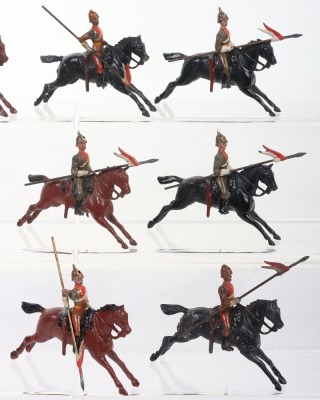Britains set 49, South Australian Lancers, third version dated 1901, - 4