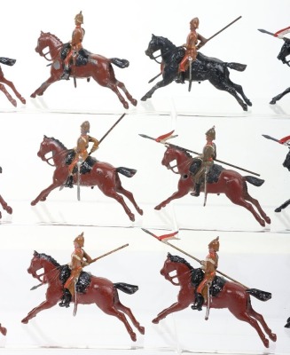Britains set 49, South Australian Lancers, third version dated 1901, - 7