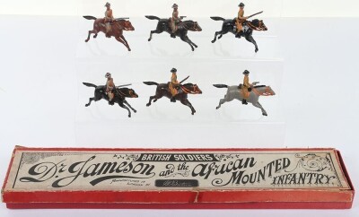 Britains South African and Boer Cavalry and Infantry figures, 1896-1920s, - 3