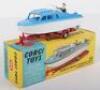 Corgi Toys 104 Dolphin 20 Cruiser on Wincheon Trailer