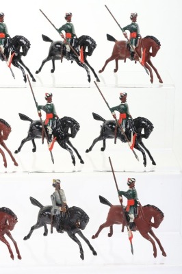 Britains from set 66 1st Bombay Lancers, 1st version unmarked, - 3