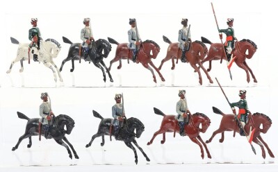Britains from set 66 1st Bombay Lancers, 1st version unmarked, - 5