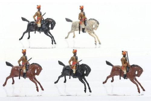 Britains set 47, &lsquo;Sons of the Empire&rsquo; The 1st Bengal Cavalry, unmarked first version 1900,