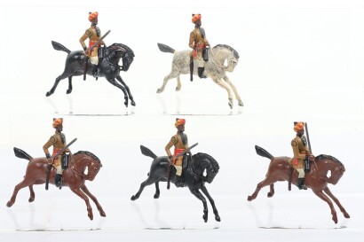 Britains set 47, &lsquo;Sons of the Empire&rsquo; The 1st Bengal Cavalry, unmarked first version 1900,
