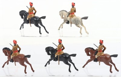 Britains set 47, &lsquo;Sons of the Empire&rsquo; The 1st Bengal Cavalry, unmarked first version 1900, - 5