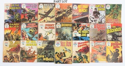 Quantity of Two Hundred and Eighty-Five Fleetway War Picture Library Comics