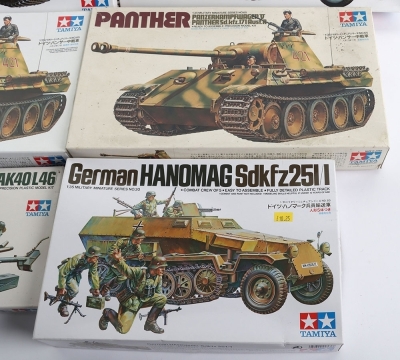 Nine Tamiya German Military Kits - 3