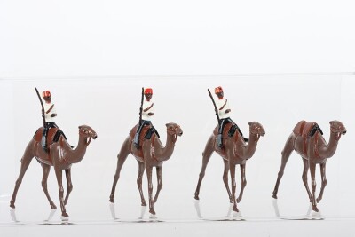 Britains three sets 9265, Egyptian Camel Corps in excellent original condition circa 1963 (9) - 2