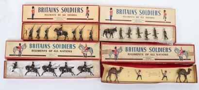 Britains Regiments of All Nations boxed sets,