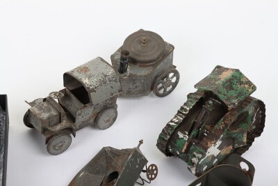 French manufactured 55mm solid cast military figures by L.P Paris (Louis Prieur), SR horse teams and more, circa 1910, - 7