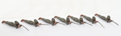Heyde of similar 50mm solid cast German W.W.I Infantry, - 4