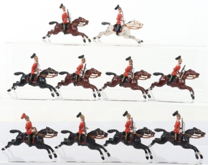 Heyde 50mm solid cast Dragoons of the British Army,