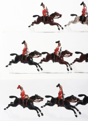 Heyde 50mm solid cast Dragoons of the British Army, - 2