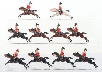 Heyde 50mm solid cast Dragoons of the British Army, - 4