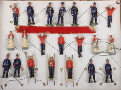 Britains boxed set 137 Army Medical Service, first version 1905, - 2