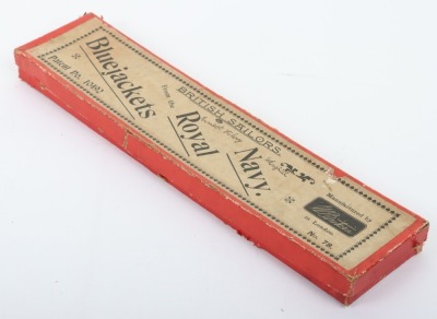 Britains boxed set 78 Royal Navy Bluejackets running at the trail, first version 1897, - 5