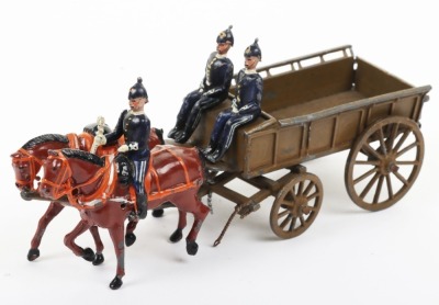 Britains boxed set 146 Royal Army Service Corps two horse wagon, first version 1906, - 3
