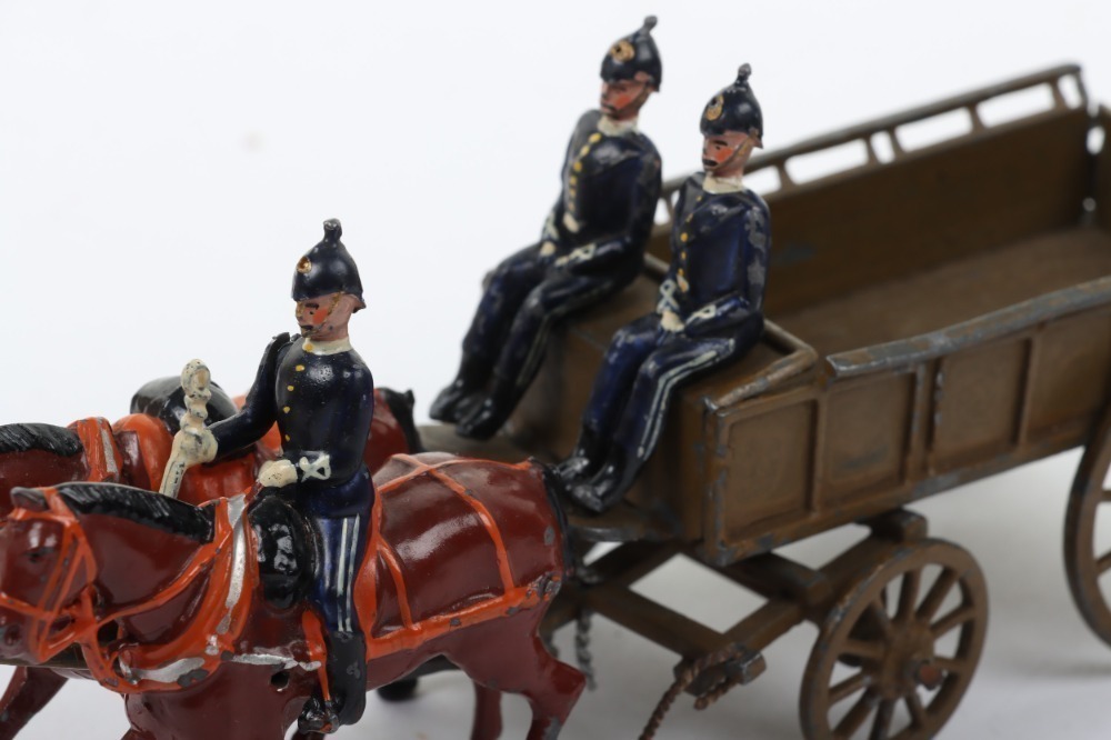 Britains boxed set 146 Royal Army Service Corps two horse wagon, first ...