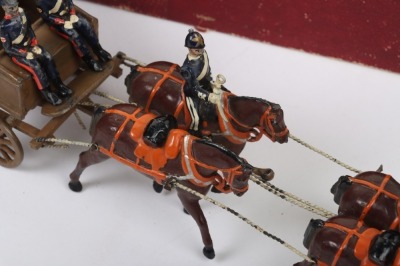 Britains boxed set 145 Royal Army Medical Corps four horse Ambulance wagon, first version 1906, - 3