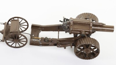 Britains set 211 Royal Artillery 18in Heavy Howitzer with ten horse team, second version 1930s, - 6