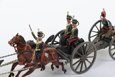 Britains set 39 Royal Horse Artillery Gun team, first version 1896, - 4