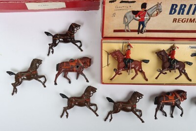 Britains mounted figures including Royal Horse Artillery, - 3