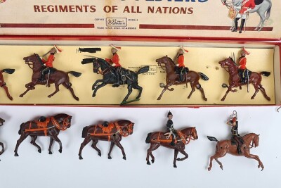 Britains mounted figures including Royal Horse Artillery, - 4
