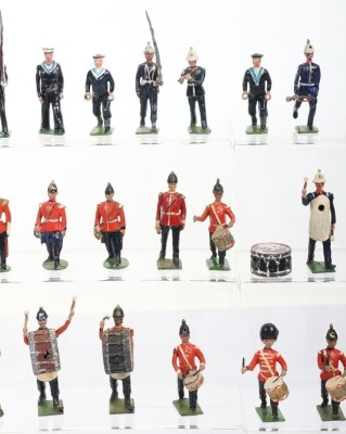 Britains Naval figures and various Bandsmen, - 3