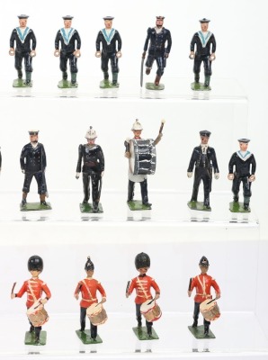 Britains Naval figures and various Bandsmen, - 5