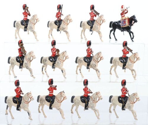 Britains set 1721, Mounted Band of the Royal Scots Greys, 1939-41,