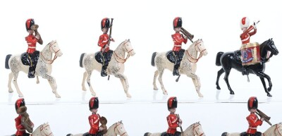 Britains set 1721, Mounted Band of the Royal Scots Greys, 1939-41, - 2