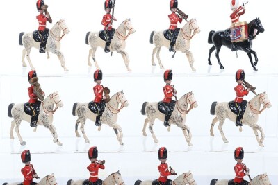 Britains set 1721, Mounted Band of the Royal Scots Greys, 1939-41, - 3