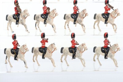 Britains set 1721, Mounted Band of the Royal Scots Greys, 1939-41, - 4